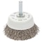 Walter Surface Technologies Allsteel 2-3/8 in. Mtd Cup Brush Stainless Steel 09C068 - alternate 1